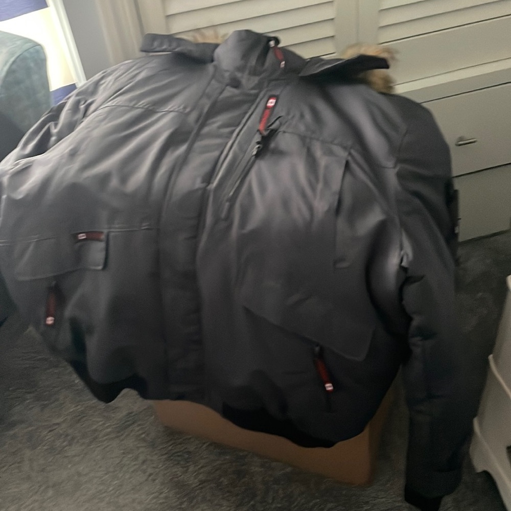 Mens 3XL Canada Weather Gear Bomber Jacket